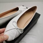 Chanel Ballet Flats White - Image 6
