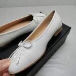 Chanel Ballet Flats White - Image 4