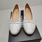 Chanel Ballet Flats White - Image 2