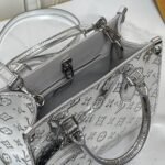 Louis Vuitton Onthego PM Silver 25cm M26373 - Image 7