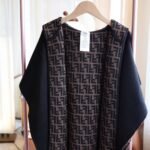 Fendi Junior Cape Black And Logo Reversible Cape Jfq056aklsf1m0t - Image 4