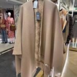 Fendi Fringed Wrap Poncho In Brown Fxx715ahrff0qu5 - Image 6