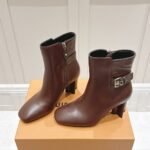 Louis Vuitton Silhouette Ankle Boot Brown 1Aifg7 - Image 6