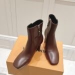 Louis Vuitton Silhouette Ankle Boot Brown 1Aifg7 - Image 3