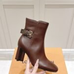 Louis Vuitton Silhouette Ankle Boot Brown 1Aifg7 - Image 2