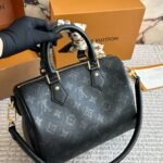 Louis Vuitton Speedy Bandoulière 25 Black 25Cm M26486 - Image 10
