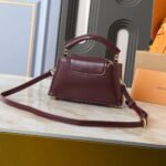 Louis Vuitton Capucines East West Mini Grenat Red 22Cm M25473 - Image 4