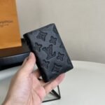 Louis Vuitton Pocket Organizer Wallet Black 15Cm M62899 - Image 3