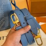 Louis Vuitton Pochette Accessories Xl Damier Denim Blue 28Cm N00204 - Image 7