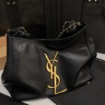 Saint Laurent Chain Hobo Bag Black 30cm - Image 7