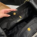 Saint Laurent Chain Hobo Bag Black 30cm - Image 6