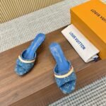 Louis Vuitton 6AM Mule Denim Blue 1ADIEX - Image 6