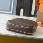 Louis Vuitton Odéon PM Monogram Canvas Shoulder Bag Brown 29cm - Image 5