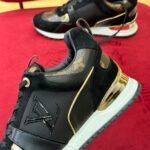 Louis Vuitton Neo Run Away Sneaker Black 1AAP3E - Image 6