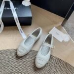 Chanel Mary Jane Ballet Flat Pure Light Blue - Image 2