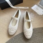 Chanel Mary Jane Ballet Flat Beige - Image 3