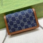 Gucci Dionysus Super Mini Denim Dark Blue And Brown 16Cm 476432 2KQFN 4483 - Image 9