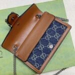 Gucci Dionysus Super Mini Denim Dark Blue And Brown 16Cm 476432 2KQFN 4483 - Image 7