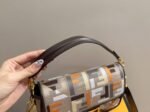 Fendi Baguette Multicolor Canvas Bag With Ff Embroidery 25Cm 8Br600Anh4F1Mql - Image 2