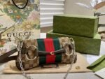 Gucci Horsebit Chain Small Shoulder Bag Beige 29Cm ‎764339 Facm2 8747 - Image 4