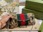 Gucci Horsebit Chain Small Shoulder Bag Beige 29Cm ‎764339 Facm2 8747 - Image 3