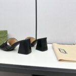 Gucci Signoria Slide Sandal In Black - Image 5