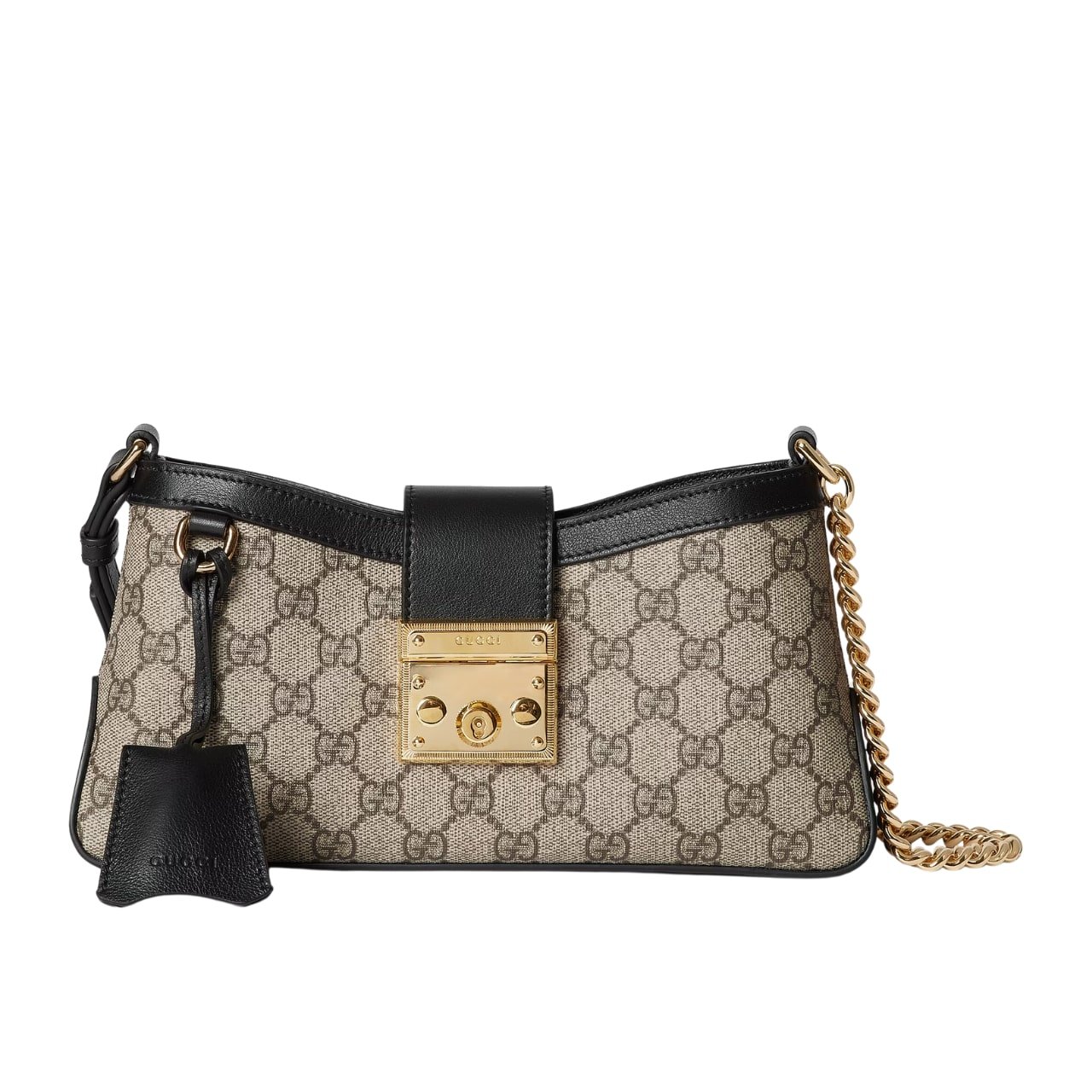 GCN Gucci Padlock Small Shoulder Bag Black 25Cm 811705 Khnkg 9769 - Image 1