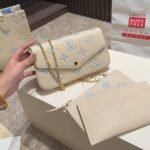 Louis Vuitton Félicie Pochette Bag Candy Blue 21Cm M83025 - Image 4