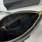 Prada Leather Mini Shoulder Bag Black 21Cm 1Bh212 2Aix F0002 V Nvm - Image 2