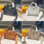 Louis Vuitton Lock And Go Bags Dark Beige 24Cm - Image 7