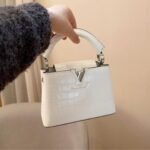 Louis Vuitton Capucines Mini White 21Cm N93701 - Image 2