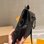 Louis Vuitton Nano Steamer Bag Taurillon Monogram Black 14Cm M82772 - Image 4