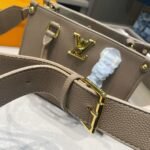 Louis Vuitton Lock And Go Bags Dark Beige 24Cm - Image 6
