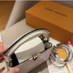 Louis Vuitton Capucines Mini White 21Cm N93701 - Image 5