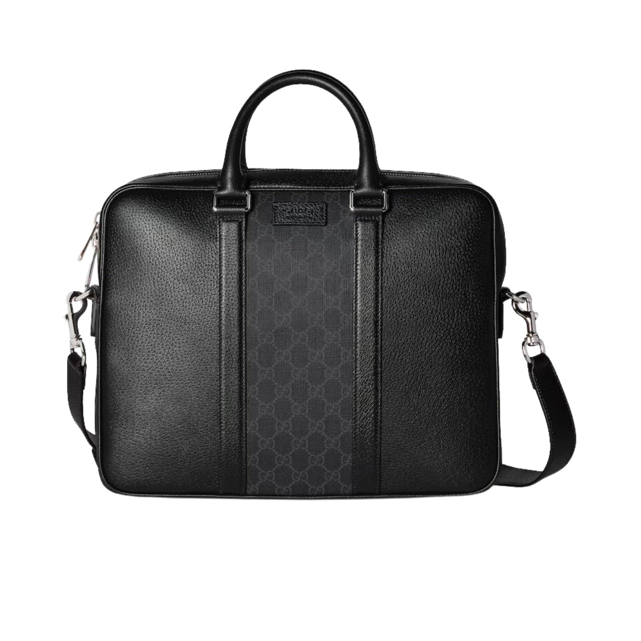 GGMB Gucci Medium Gg Briefcase With Tag Black 40cm 795461 Facu5 1000 - Image 1