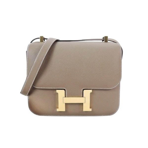 xr:d:DAFoCo0XWBU:278,j:5453129299656859521,t:23071004 Hermes Constance Epsom Ck18 Etoupe Rose Gold Hardware 18Cm - Image 1