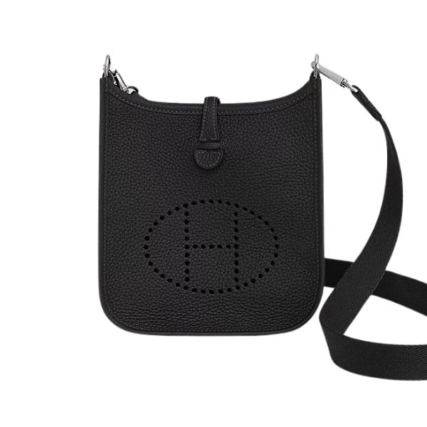 xr:d:DAFoCo0XWBU:256,j:573479103623245933,t:23071004 Hermes Evelyne 16 Amazone Black Bag 16Cm H069426Ckav - Image 1