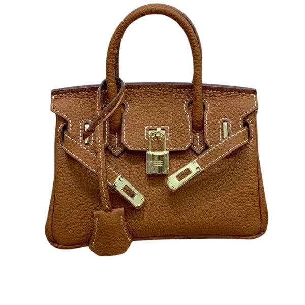 xr:d:DAFoCo0XWBU:213,j:7531540524285648472,t:23071003 Hermes Birkin Mini Gold Hardware Epsom Brown 20Cm - Image 1