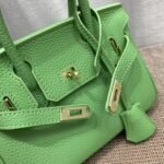 Hermès Birkin B25 Togo Grenat Ghw Green 20Cm - Image 2