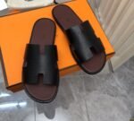 Hermes Izmir Sandal Black And Brown - Image 10