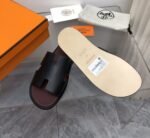 Hermes Izmir Sandal Black And Brown - Image 3