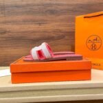 Hermes Oran Sandal Pink H231095Z C5350 - Image 4
