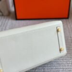 Hermes Birkin 30 Togo Mushroom White 30Cm - Image 4