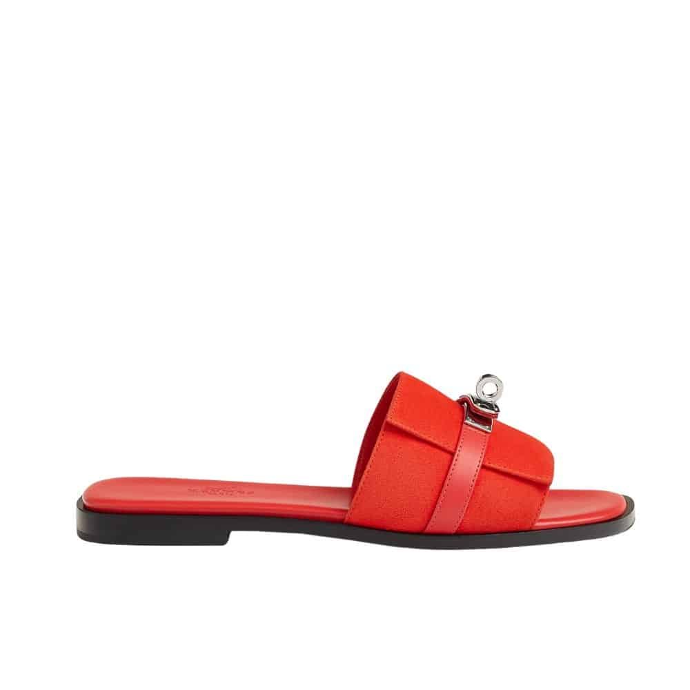 xr:d:DAFy0M-Gj-4:1634,j:9053772581999008906,t:23120609 Hermes Giulia Sandal Orange H232130Z 5H360 - Image 1