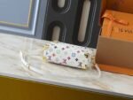 Louis Vuitton X Takashi Murakami Side Trunk MM Bag Multicolore Blanc 23cm M14046 - Image 3