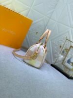 Louis Vuitton Speedy Bandoulière Damier Canvas Peach 20Cm - Image 8
