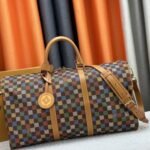 Louis Vuitton Keepall Bandoulière 50 Damier Ebene Muticolor 50Cm N00170 - Image 2