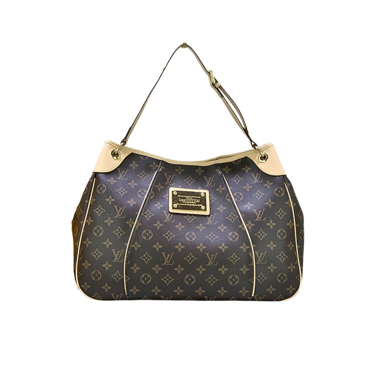 LVB-21 Louis Vuitton Galliera PM Monogram Brown 42Cm - Image 1