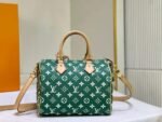 Louis Vuitton Speedy P9 Bandoulière 25 Green 25Cm M24423 - Image 2