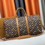 Louis Vuitton Keepall Bandoulière 50 Damier Ebene Muticolor 50Cm N00170 - Image 4